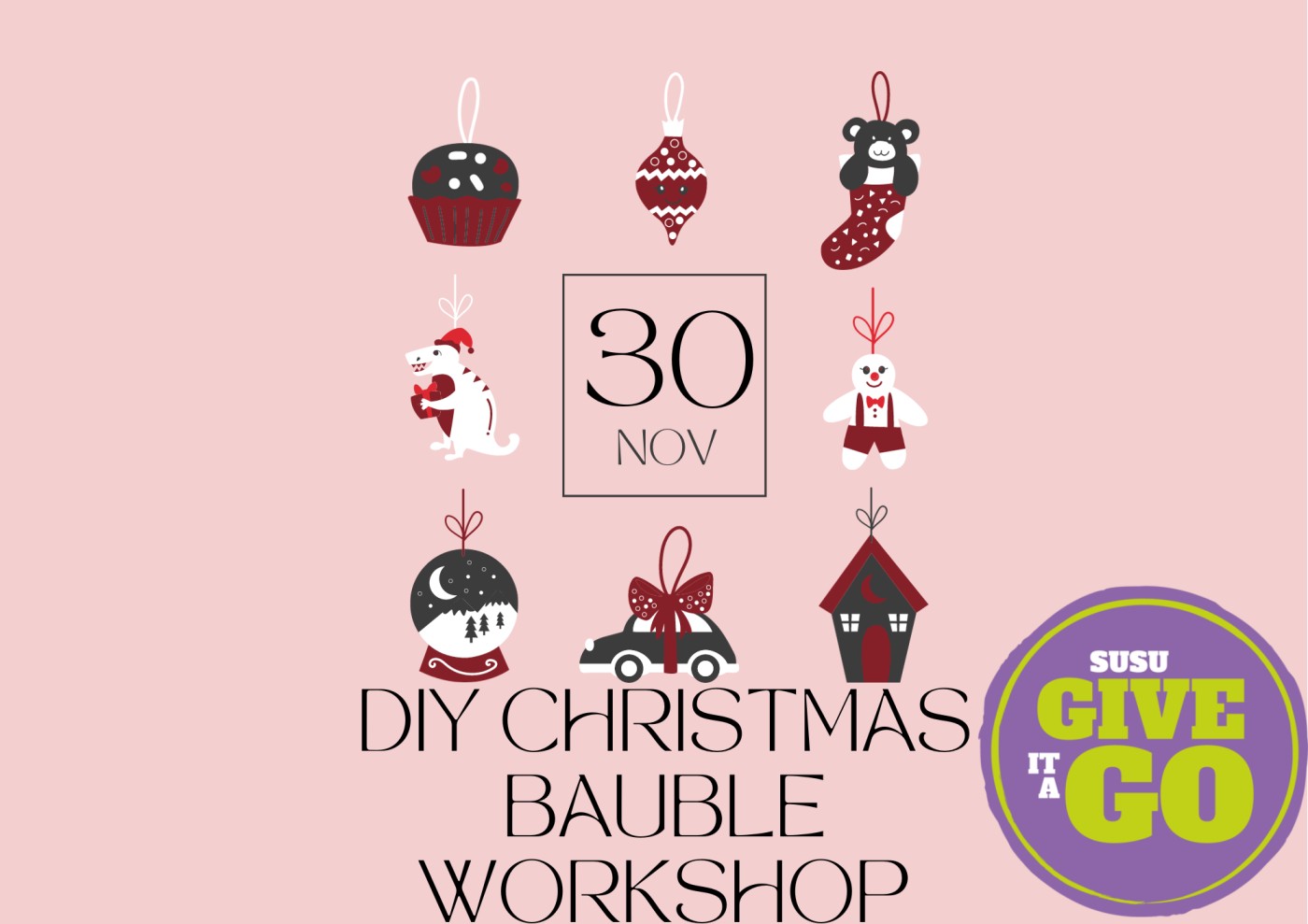 GIAG Crafternoon: DIY Christmas Bauble 